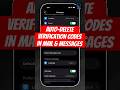 Automatically Delete One-Time Security Codes in Messages & Mail on iPhone 17