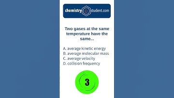 Wat is gelijk voor twee gassen bij dezelfde temperatuur?