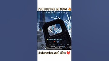 BGMI SUPER CLUTCH 1V4 🔥 BGMI NEW UPDATE 3.6 #shorts #bgmi #viralvideo #pubgmobile #bgminewupdate