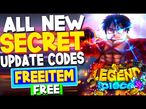 ALL NEW *SECRET* CODES in LEGEND PIECE CODES! (Roblox Legend Piece Codes)  ROBLOX 