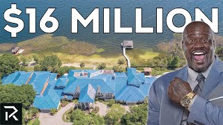 Inside Shaquille O'Neal's $16 Million Dollar Mansion