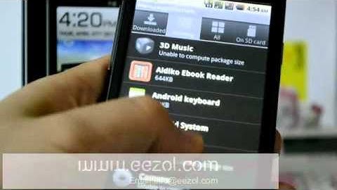 G710e Android 2.2 OS Dual SIM Smart Phone 4.1 Inch Touch Screen A-GPS WiFi TV Quad Band Cell Phone