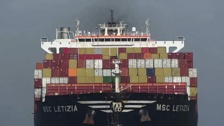 Huge Collection of Mega Containerships in Rotterdam 2022 (4k) - Part 1