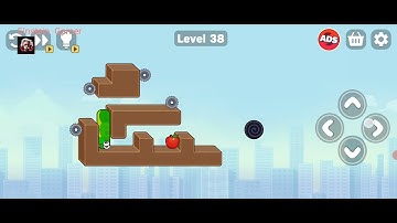 Snake Puzzle Slither to Eat level 38 Walkthrough Solution 