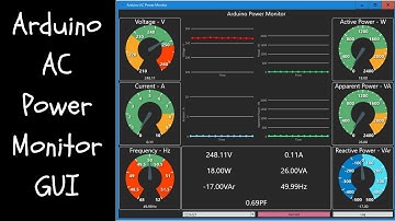 Arduino AC Power Monitor GUI