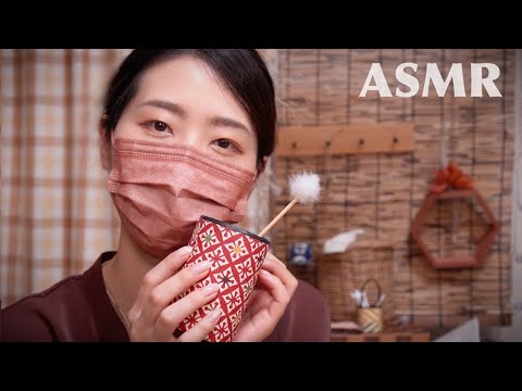 ASMR ロールプレイ△癒しのイヤーエステサロン👂約1時間コース(耳マッサージ＆耳かき)/Ear Massage ＆ Cleaning For Relaxation▽[囁き/whisper]