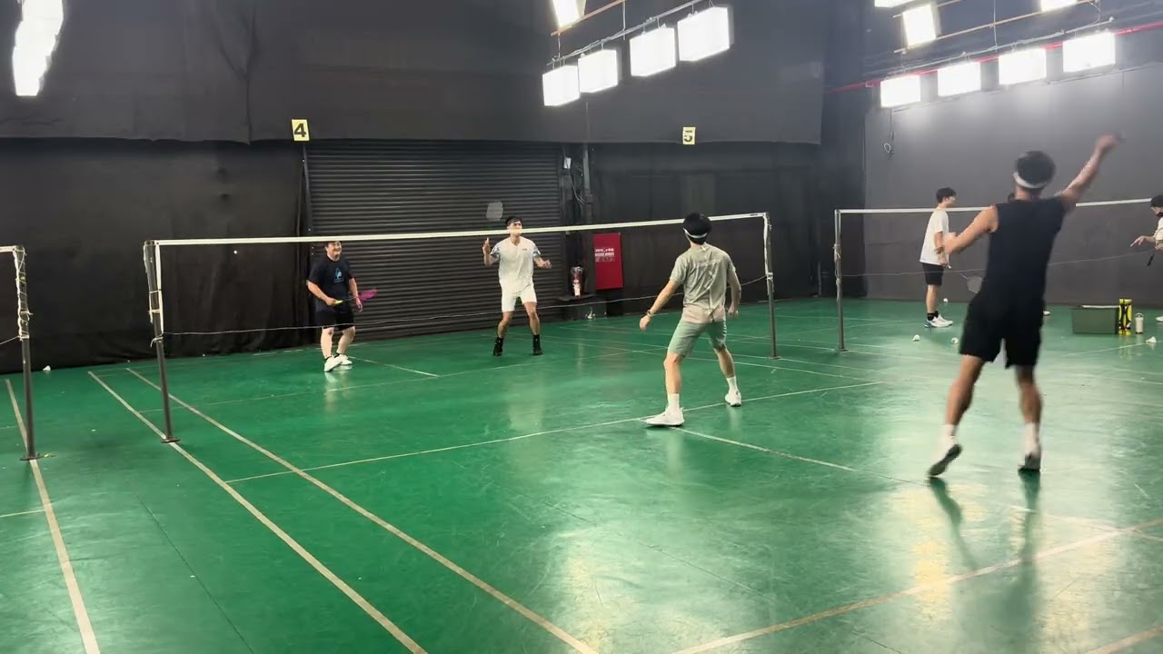 26-01/27（二）「三蘆羽球館」奕成+Sam🆚北落+Eric(賭局）