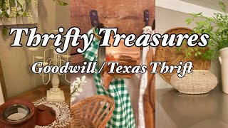 THRIFT WITH ME / STYLING THRIFT DECOR/ GOODWILL /TEXAS THRIFT