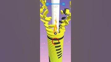 STACK BALL ALL LEVELS GAMEPLAY LEVEL 953 #shorts #viralvideo #trending