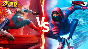 Spider Fighter 3 VS Spider Fighting (WHO IS THE BEST)