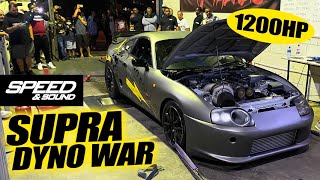 SUPRA POWER WAR!  Best of the 6Cylinders  Rolling Thunder Dyno Day.