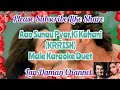 Aao Sunao Pyar Ki Ek Kahani(Krrish)-Male Karaoke Duet