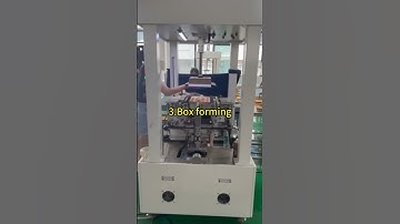 Semi-Auto Box Production Line in Action – 1000 Units/Hour!