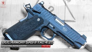 BUL Armory SAS II TAC 4.25 Shooting Impressions