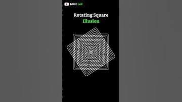 Rotating Square Illusion | new hypnotize illusion video 2025🤯 #Shorts #Trending