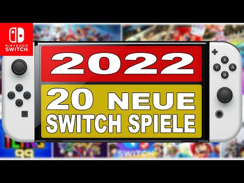 20 Nintendo SWITCH SPIELE auf die wir uns in 2022 freuen können