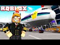 LAVORO DENTRO UN AEREO SU ROBLOX!!