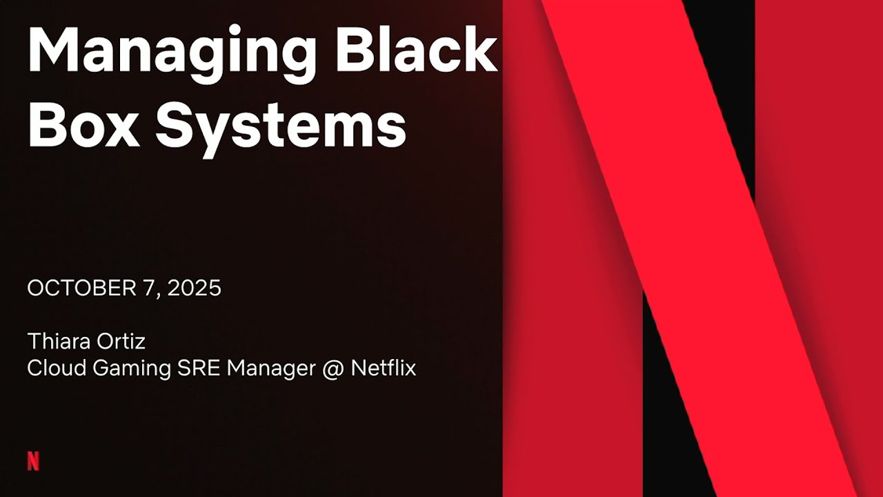 SREcon25 Европа/Ближний Восток/Африка — получение информации из системы «черный ящик»