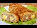 Ну, оОчень вкусный - Слоеный Куриный Рулет!