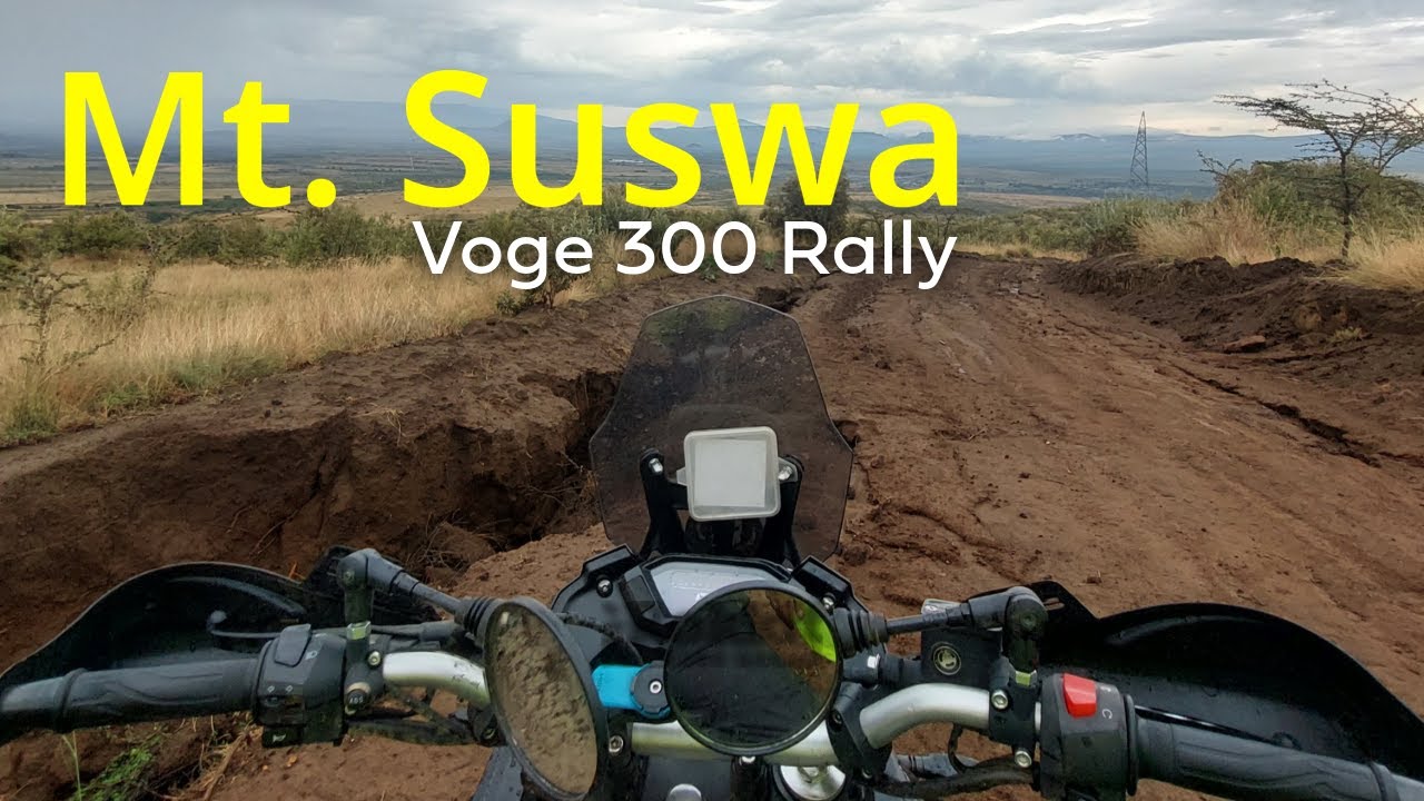 Off-Road Adventure around Mt.Suswa/Kenya with Voge 300 Rally