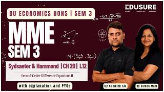 Download lagu Ch 20 | Lec 12: 2nd-Order Difference Equations II | Sec 20 | MME 3 | S&H | EduSure