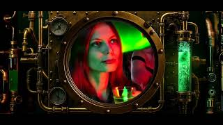 Steampunk Tv Drink Green Wine 2