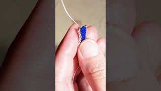 Quick beaded bracelet tutorial #handmade #diy #shorts