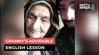 Watch: Kashmiri Grandmother Flaunts English Speaking Skills screenshot 4