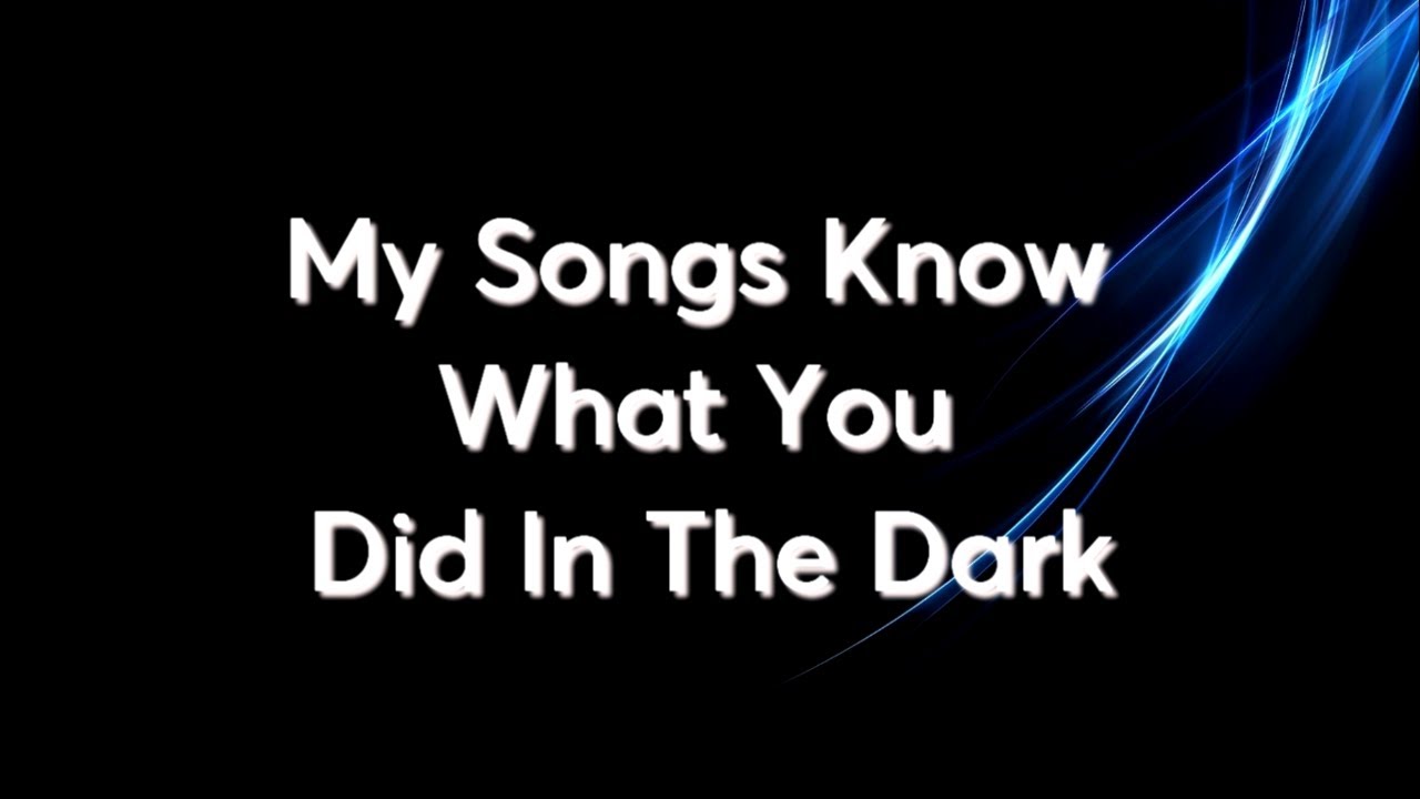 Fall In The Dark Lyrics