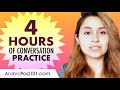 4 Hours of Arabic Conversation Practice - Improve Speaking Skills