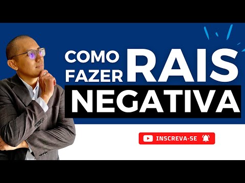 COMO FAZER A RAIS NEGATIVA 2021/2022 - Tutorial