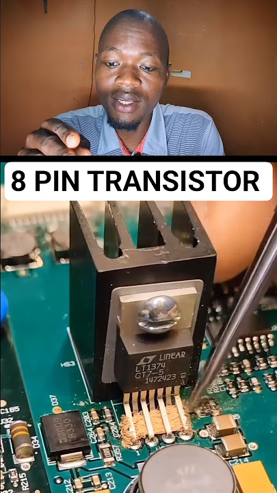 8 PIN TRANSISTOR replacement #viral #trending #india #china #tech #transistor #phonerepair