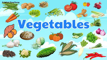 Vegetables 🌶🌽I Học Tiếng Anh Chủ Đề Rau Củ Quả I Từ Vựng Chủ Đề Rau Củ Quả I Bé Học Tiếng Anh