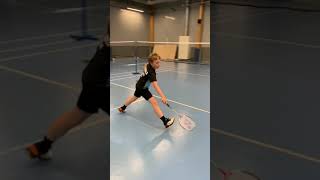 BlazePod Training with Badminton Racket #shorts