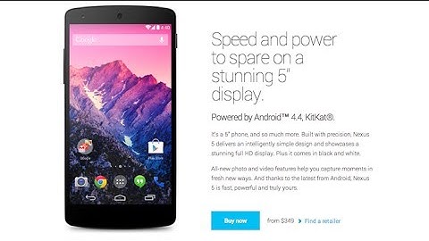 Android 4.4 KitKat and the Nexus 5 are Official!