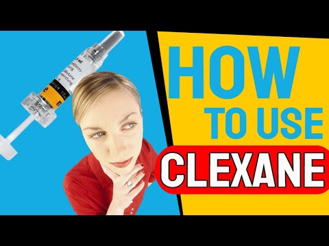 Video: Clexan - Instructions For Use, Indications, Doses, Analogues