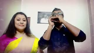 Gum Hai Kisi ke Pyar Mein | Harmonica | Sukanta and Gitasree Ghoshal