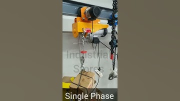 Mini Electric wire rope Hoist with Trolley