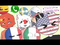 If Countries had WhatsApp (ANIMATED) - COUNTRYHUMANS and COUNTRYBALLS animation/ animatic