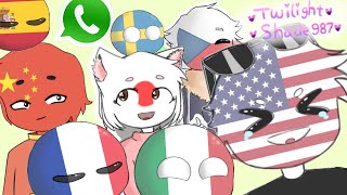 If Countries had WhatsApp (Animated) - CountryHumans animation/animatic screenshot 4