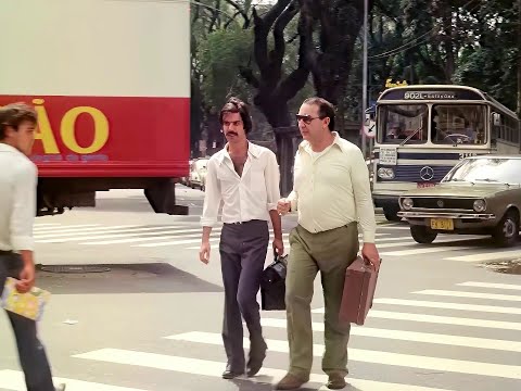 Centro de São Paulo em 1982 trecho do filme Noites Paraguayas 1080p 50 fps