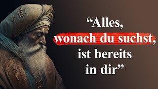 Die Geheimnisse des Sufi-Mystikers Rumi | Zitate für spirituelles Wachstum und Erleuchtung