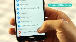 Wifi calling on ee allows you to make calls and texts wherever
there’s wifi, here's how set it up your samsung galaxy s6. we're
bringi...