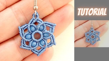 Micro Mandala Earrings Tutorial (Part I) – Easy & Elegant!