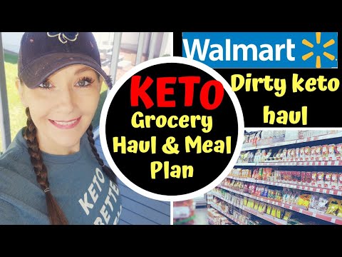 Keto Grocery Haul & Meal Plan June 2020 - YouTube