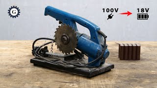 Cord to Cordless Cutting Tool Conversion 100v to 20v | CO-150N