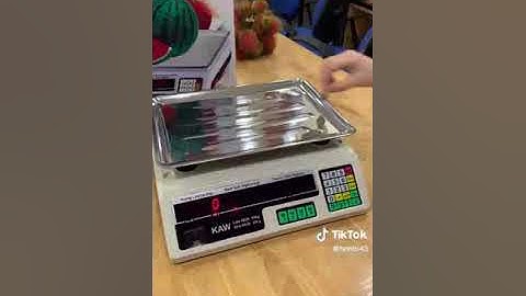 Cân điện tử tính tiền K550 2 mặt hiển thị chính xác 100% pin trâu dành cho bạn