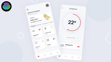 Smart Home App Design | Adobe Xd Tutorial | App Design | Ui Design