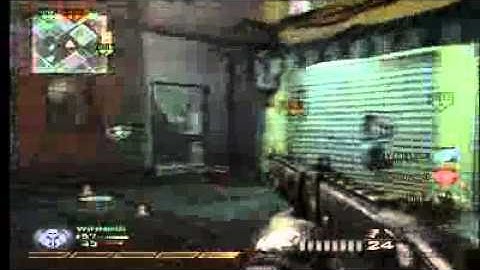 Mw2 nuke on favela with Spas-12 (Commentated)