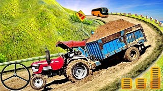 Heavy Tractor Trolley Cargo Simulator 3D - Farming Cargo Driver - Android Gameplay FHD screenshot 5